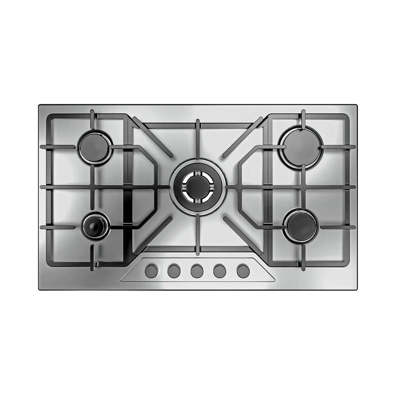 Fresh Built-In Hob Gas 5 Burners 90 Cm Stainless 9847. Fresh Built-In Hob Gas 5 Burners 90 Cm Stainless 9847.